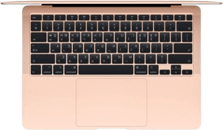 macbook-air-m1-keyboard-gold