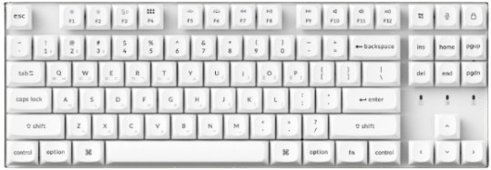 Keychone-K8-Pro-SE-White
